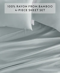 ienjoy Home Luxury Rayon from Bamboo 4-Pc. Sheet Set