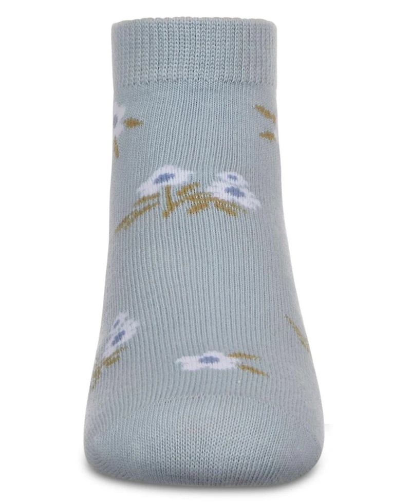 Memoi Girls' Blissful Bloom Anklet Socks
