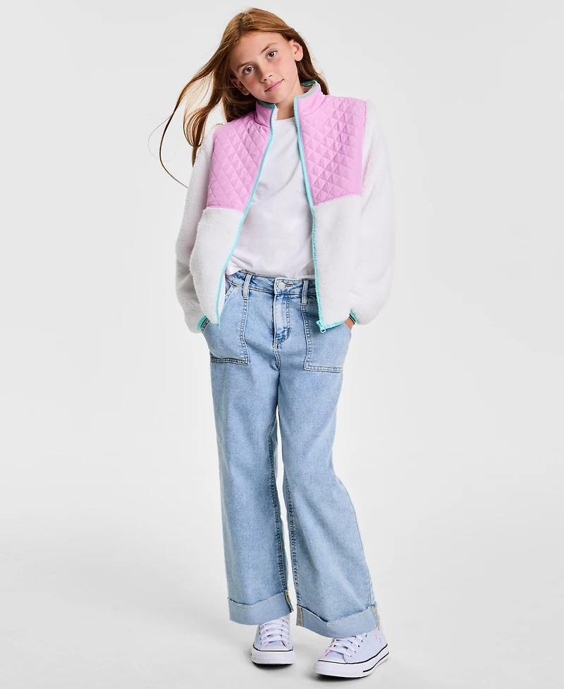 Epic Threads Girls 5-20 Color Block Long-Sleeve Jacket, Macy's Exclusive