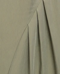 Mango Women's Short Pleated Dress