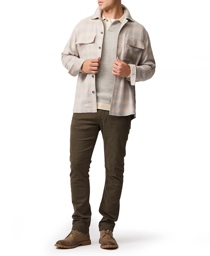 Rodd & Gunn Men's Grey Town Long Sleeve Shirt
