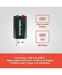 RadioShack Usb Streaming Microphone With Filter and Usb A Connector Perfect For Studio Quality Streaming and Content Recording 3301586