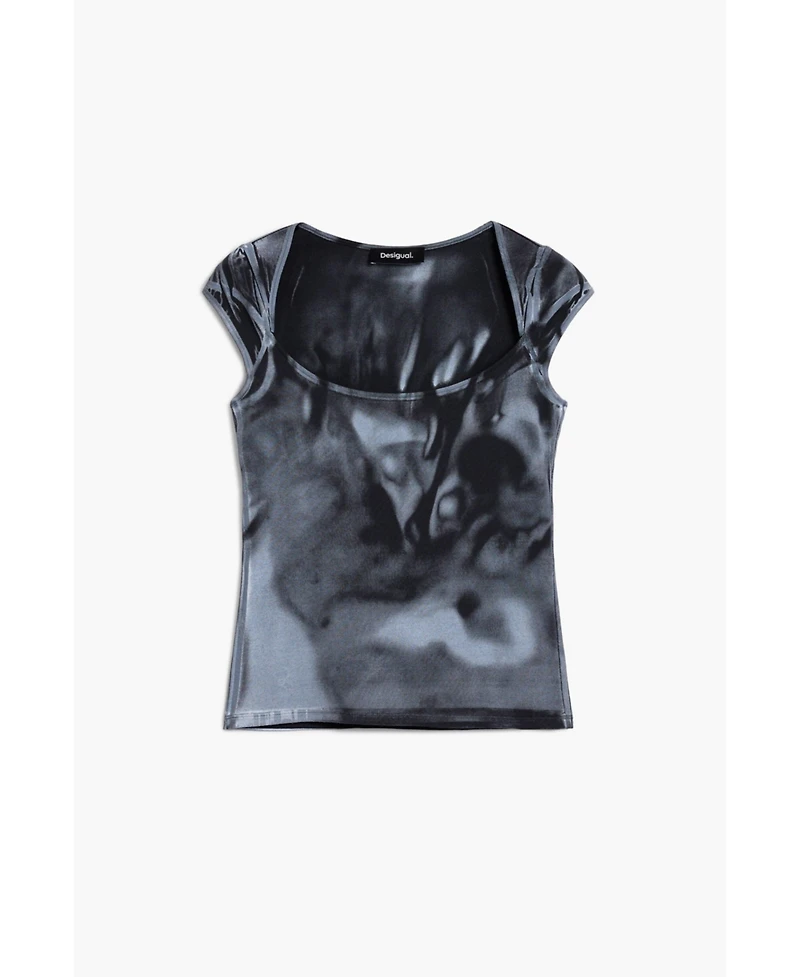 Desigual Women's Short-sleeve gradient T-shirt