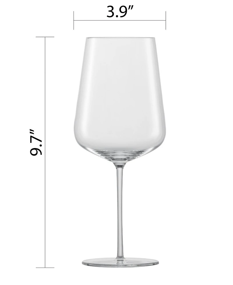 Zwiesel Glas Vervino Cabernet/Bordeaux Glasses, Set of 4