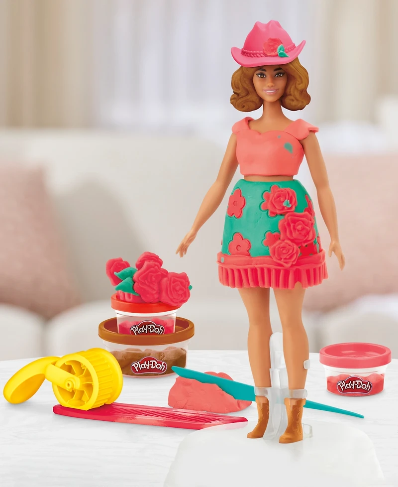 Play-Doh Barbie Florals and Fringe Set