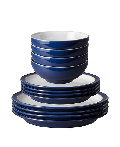 Denby Elements 12 Pc. Dinnerware Set, Service for 4