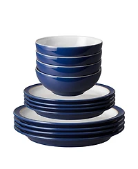 Denby Elements 12 Pc. Dinnerware Set, Service for 4