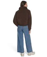 Levi's Women's Sherpa Zip-Front Jacket