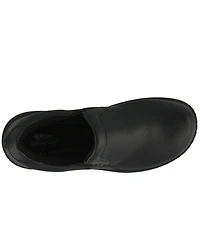 Spring Step Professional Woolin Leather Slip-On Work Loafer with Removable Insole and Padded Collar