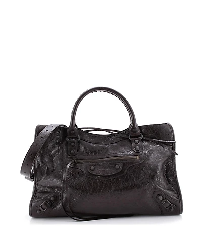 Pre-Owned Balenciaga Medium Le City Bag Leather