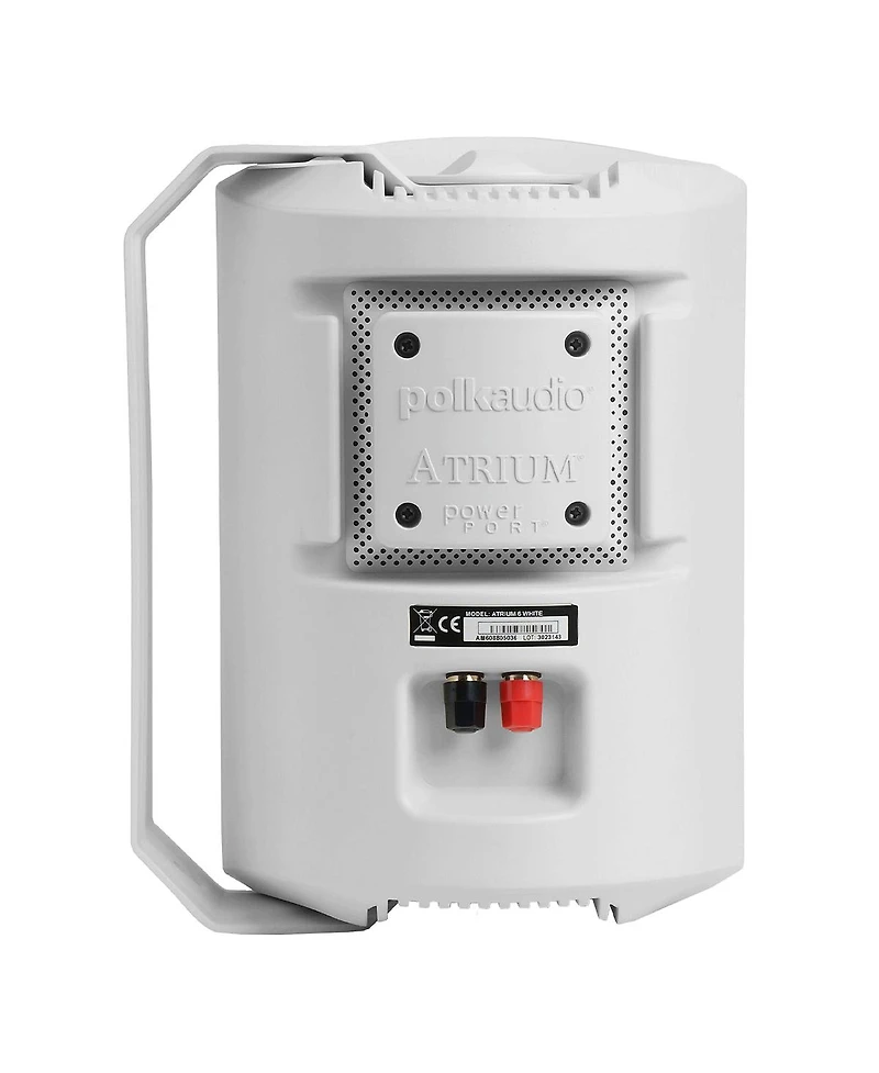 Polk Audio Atrium6 All Weather Outdoor Loudspeakers - 8 Pack (Black)