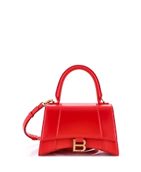 Pre-Owned Balenciaga Small Hourglass Top Handle Bag Leather