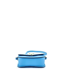 Pre-Owned Versace Small La Medusa Flap Shoulder Bag Leather