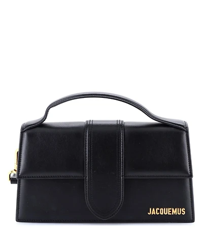Pre-Owned Jacquemus Le Grand Bambino Flap Bag Leather