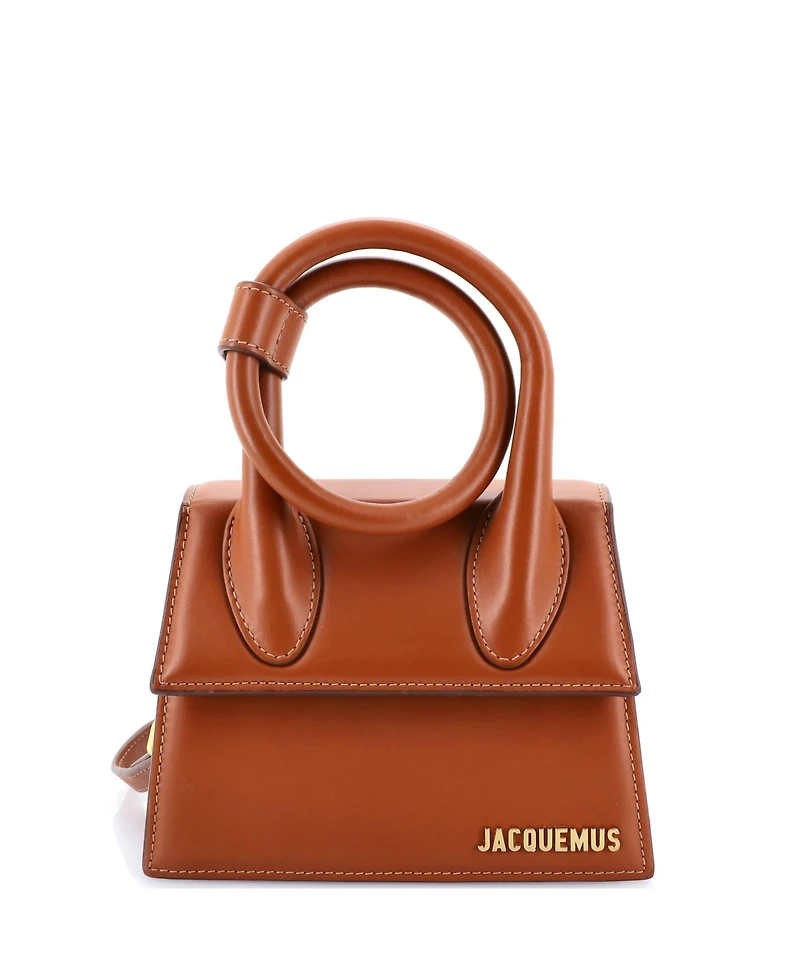 Pre-Owned Jacquemus Le Chiquito Noeud Bag Leather