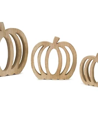 Halloween Pumpkin Cut-Outs Set of 6