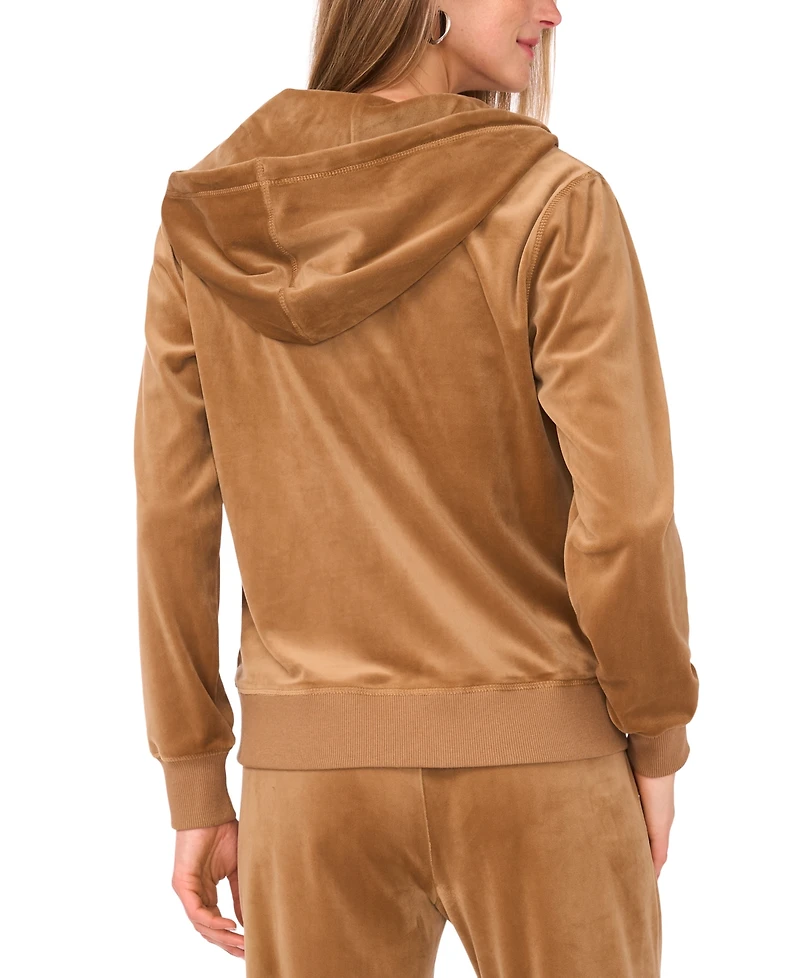 Vince Camuto Women's Zip Front Hoodie Jacket