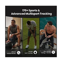Balance 2 Smart Watch with Sapphire Glass, Multisport Training & 21-Day Battery – Black