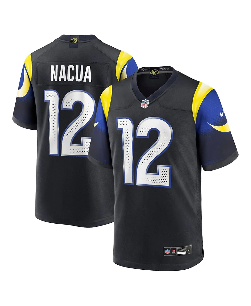 Nike Men's Puka Nacua Navy Los Angeles Rams Nfl Rivalry Game Jersey
