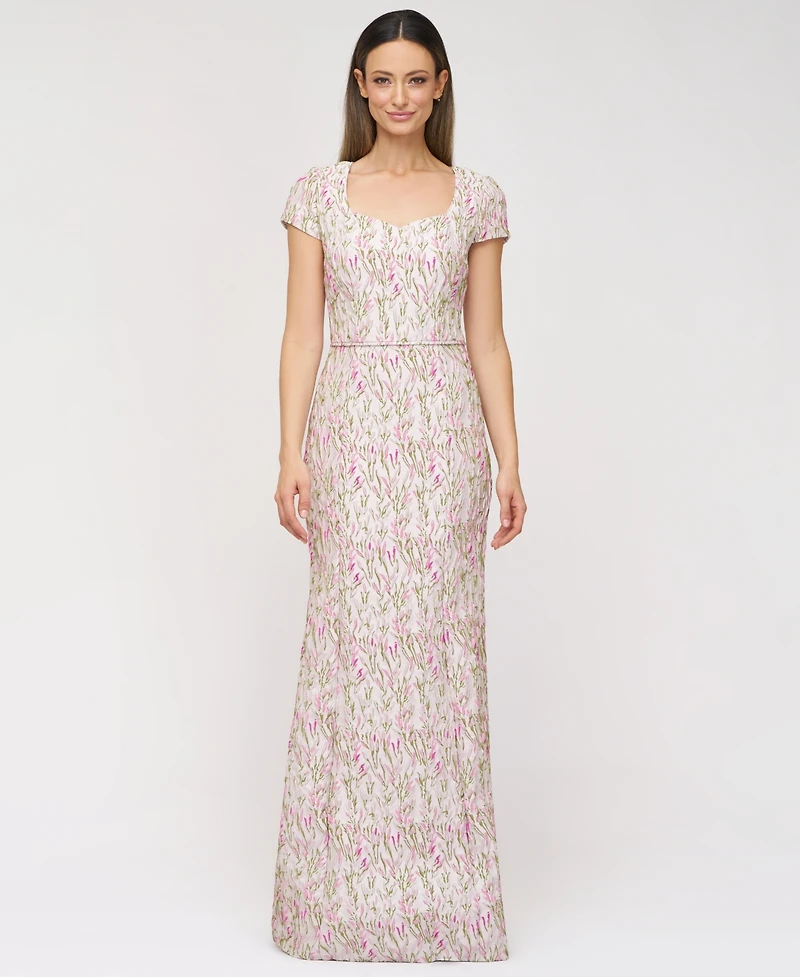 Js Collections Women's Embroidered Sweetheart Mermaid Gown