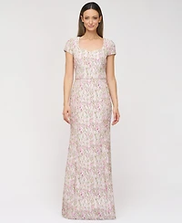 Js Collections Women's Embroidered Sweetheart Mermaid Gown