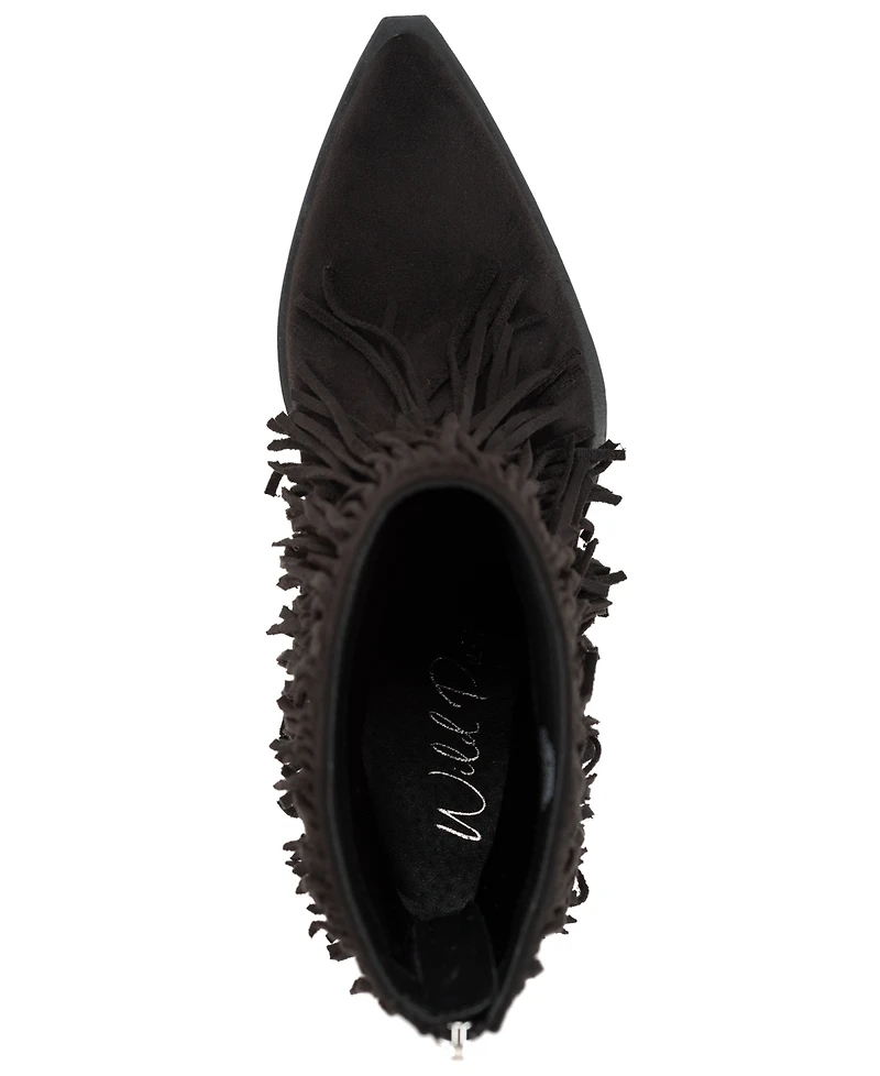 Wild Pair Women's Leonie Fringe Booties, Macy's Exclusive