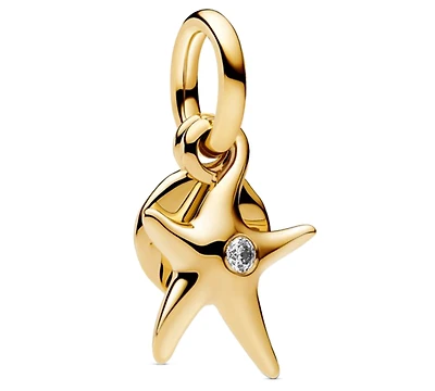 Pandora Starfish Double Dangle Charms