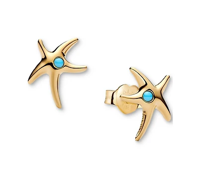 Pandora Starfish Stud Earrings