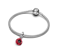 Pandora Poppy Dangle Charms