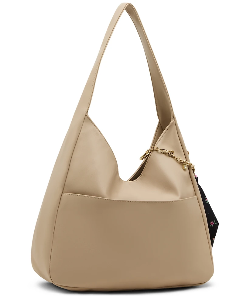 Madden Girl Medium Leather Hobo Bag