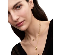 Pandora Organically Shaped Oval Treated Freshwater Cultured Pearl Necklace