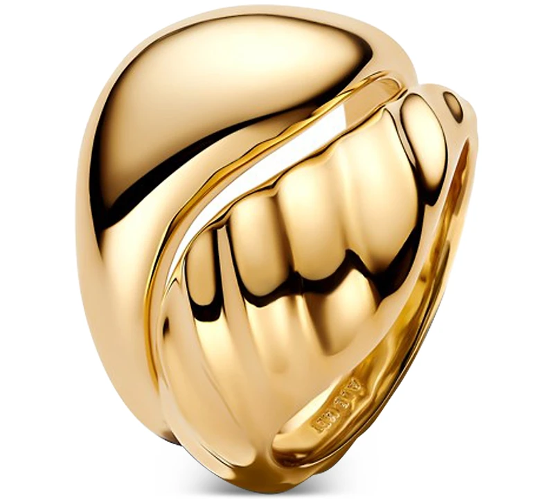 Pandora Rippled Stacking Ring