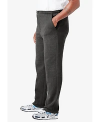 KingSize Big & Tall Fleece Zip Fly Sweatpants