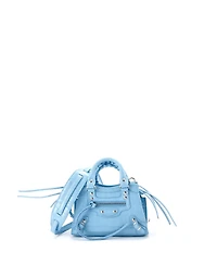 Pre-Owned Balenciaga Nano Neo Classic City Bag Embossed Leather