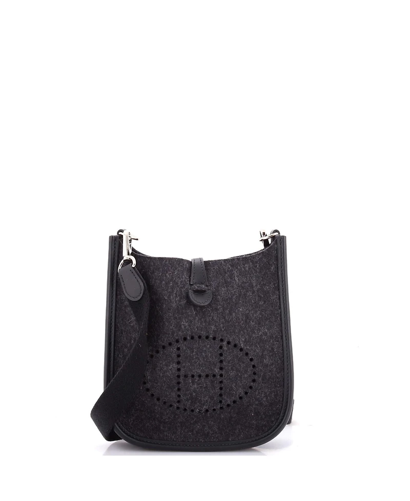 Pre-Owned Hermes Tpm Evelyne Bag Gen Iii Felt