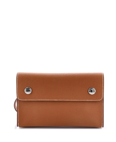 Pre-Owned Hermes Hermesnap Wallet Bag Epsom