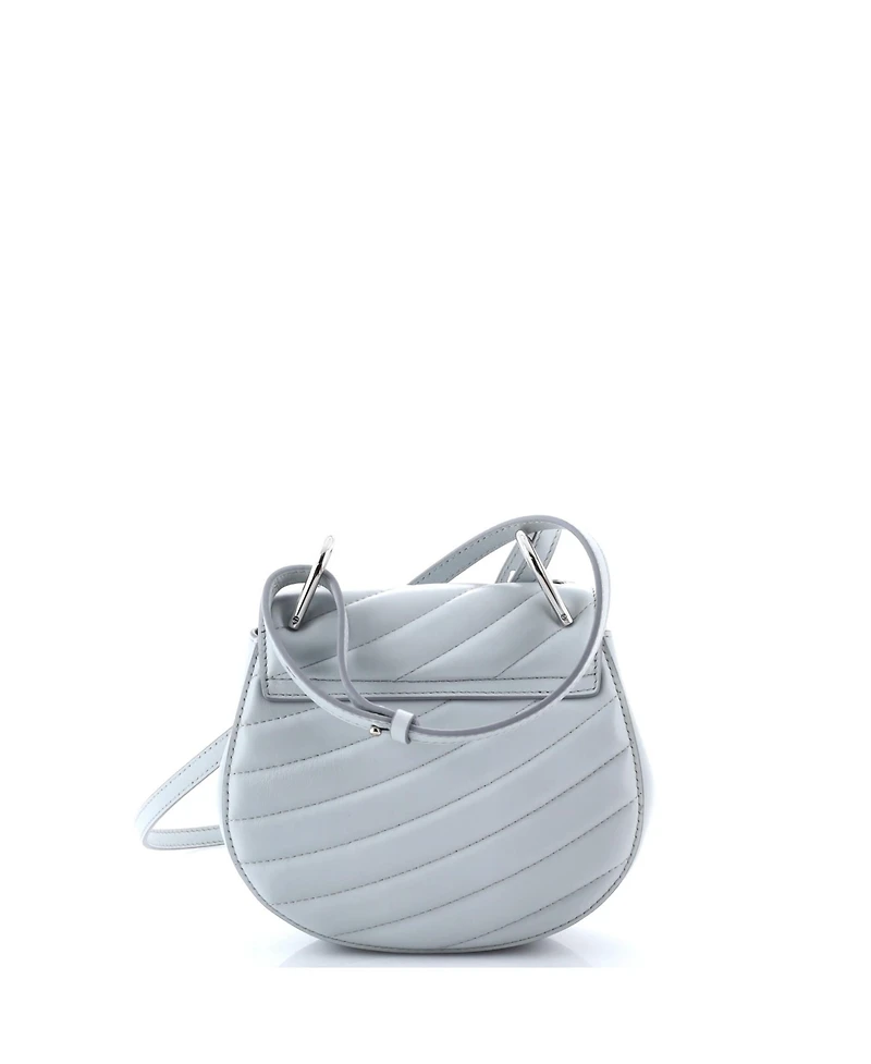 Pre-Owned Chloe Small Drew Bijou Crossbody Bag Quilted Leather