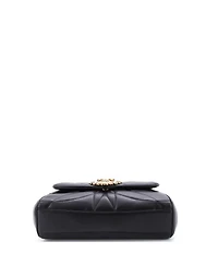 Pre-Owned Dolce & Gabbana Large Devotion Soft Shoulder Bag Quilted Leather