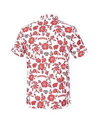 Reyn Spooner Men's White Wisconsin Badgers Pua Performance Polo Shirt