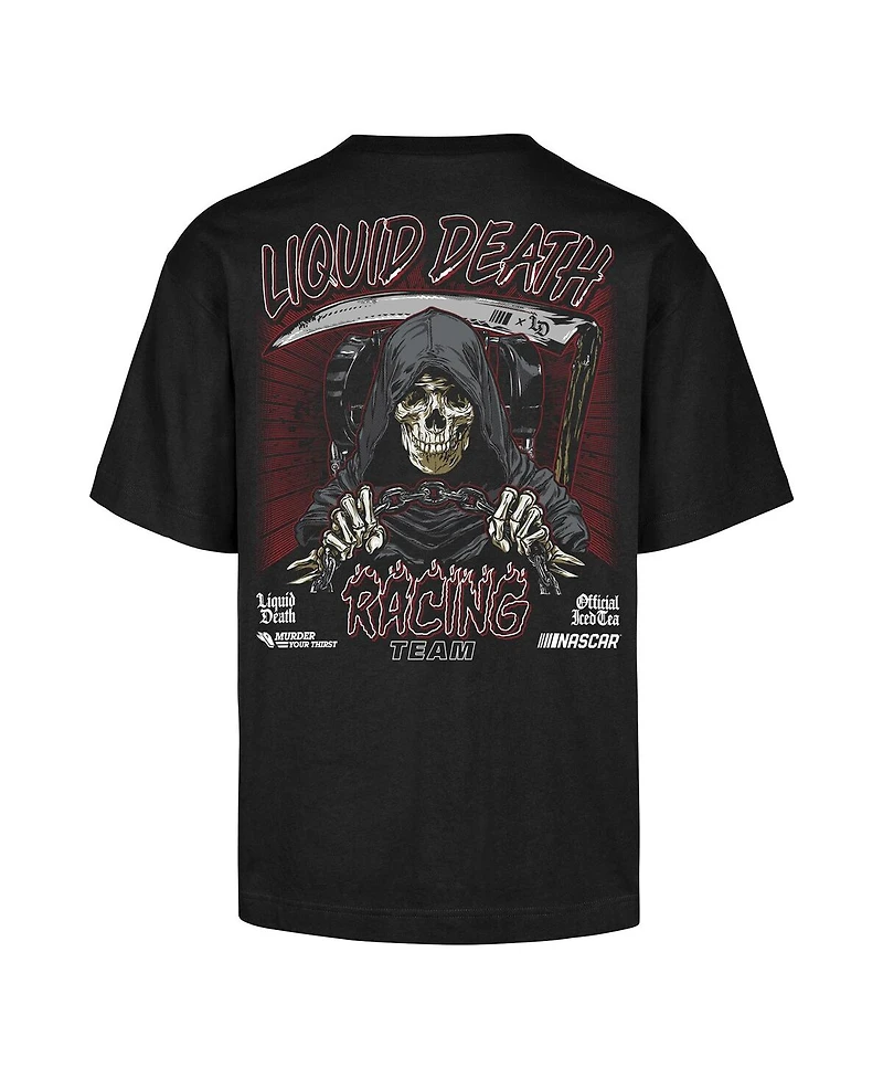 '47 Brand Men's Black Nascar Liquid Death Race Day Backer Foundation T-Shirt