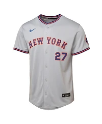 Nike Big Boys and Girls Mark Vientos Gray New York Mets Road Limited Jersey