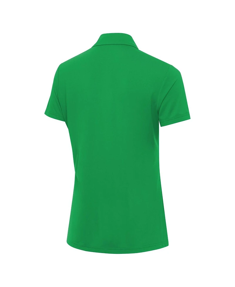 Antigua Women's Green Oregon Ducks Era Polo Shirt