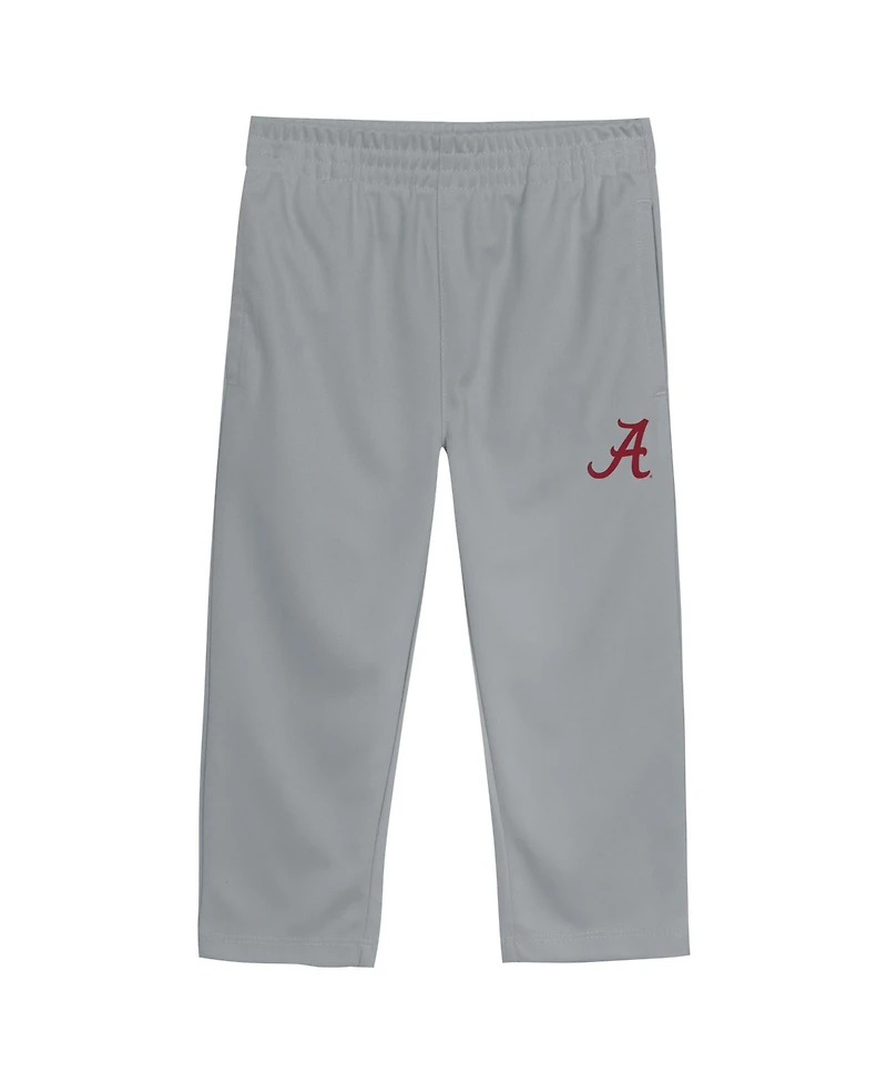 Outerstuff Toddler 2-Piece Crimson/Gray Alabama Crimson Tide Red Zone Two-Piece V-Neck Top and Pants Set