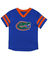 Outerstuff Big Boys and Girls 2-Piece Royal Florida Gators Red Zone V-Neck Top Pants Set