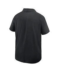 Nike Men's Black Missouri Tigers Woven Dri-fit Polo Shirt