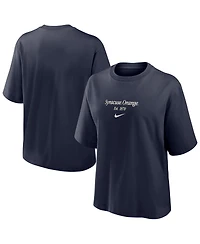 Nike Women's Navy Syracuse Orange Boxy T-Shirt