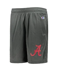 Champion Big Boys and Girls Charcoal Alabama Crimson Tide Classic Mesh Shorts