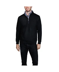 Tailorbyrd Men's French Rib Quarter Zip