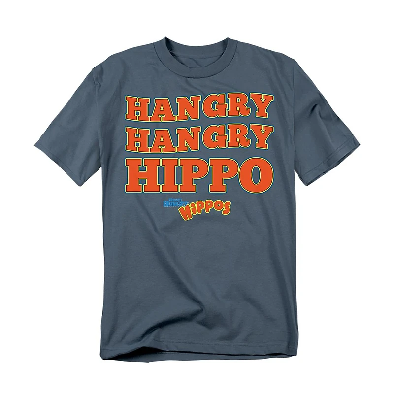 Logovision Men's Hungry Hippos The are Hangry T Shirt