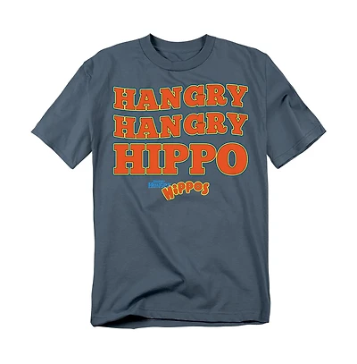 Logovision Men's Hungry Hippos The are Hangry T Shirt